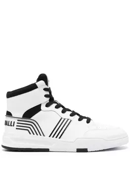 Just Cavalli высокие кеды, белый