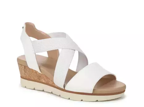 Just Cute Wedge Сандалии Dr. Scholl'S, White