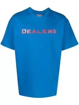 Just Don футболка с логотипом, синий