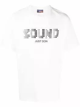 Just Don футболка с принтом Sound, белый