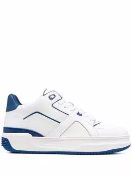 Just Don кроссовки с контрастной отделкой, белый