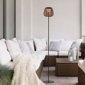 Just Light LED аккумуляторный торшер Askia черный 3Вт 190лм IP54