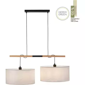 JUST LIGHT подвесной светильник «GREEN SOFI», 2 лампочки, лампа E27 | без лампочек, белый