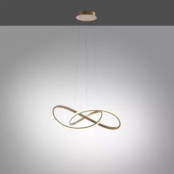 Just Light Светодиодный подвесной светильник Maria в золоте 25Вт 3250лм, золото