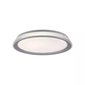 JUST LIGHT Светодиодный потолочный светильник KARI 3-ступенчатый диммер с настенным выключателем (Switchmo) жилая площадь, например, гостиная, столовая, спальня, прихожая, кабинет 14358-21, 14359-21, серебро