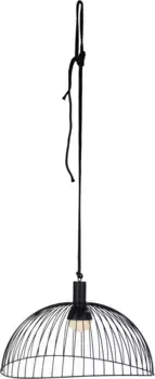 JUST LIGHT уличный потолочный светильник "DAVID", 1 лампочка, светодиод 46 см, черный