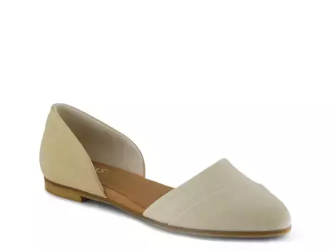 Jutti Балетки Toms, Tan/White