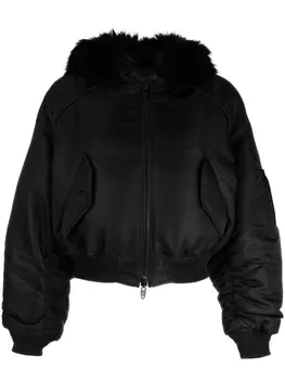 Juun.J двусторонний пуховик MA-1, черный