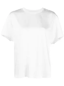 Juun.J футболка с откидным клапаном, белый