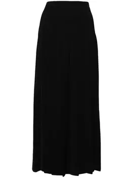 Juun.J широкие брюки со складками, черный