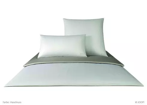ЙУУП! Постельное белье Mako-Satin Micro Pattern 4040-цвет бежевый-7, 200/200 см + 2х 80/80 см Joop