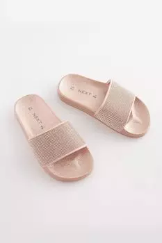 Ювелирные шлепанцы Next, розовый