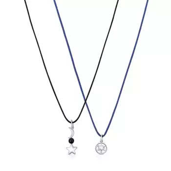 Ювелирный комплект колье Tous Magic Nature, 2 предмета