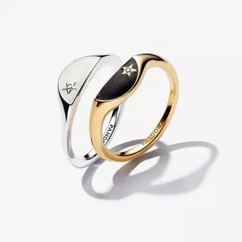 Ювелирный комплект Pandora ME Day & Night Ring, 2 предмета