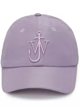 JW Anderson бейсболка с логотипом Anchor, фиолетовый