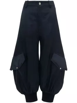 JW Anderson брюки карго свободного кроя, синий