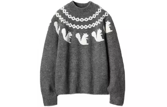Jw Anderson Co-Branded Series Трикотаж женский серый Uniqlo