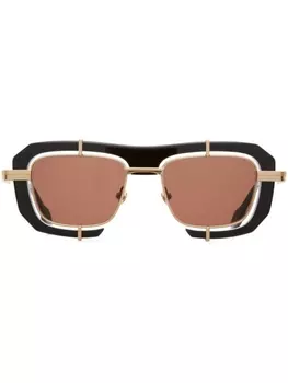 JW Anderson геометрические солнцезащитные очки, черный