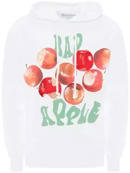 JW Anderson худи Bad Apple, белый