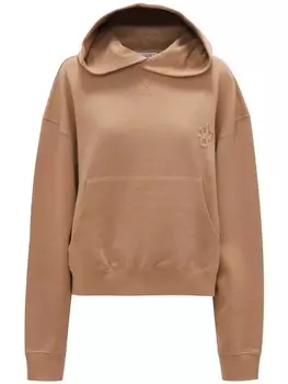 JW Anderson худи с логотипом Anchor, нейтральный цвет