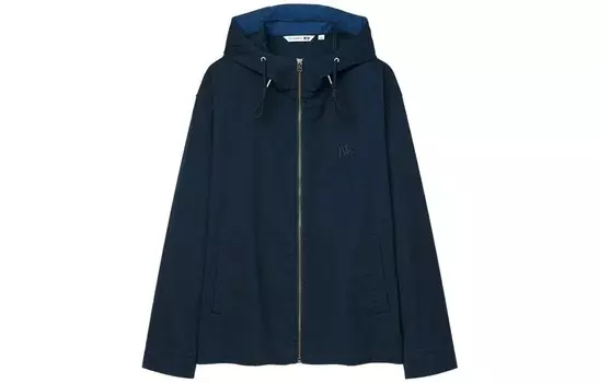 Хлопковая ветровка Uniqlo + Jw Anderson, 69 темно-синий