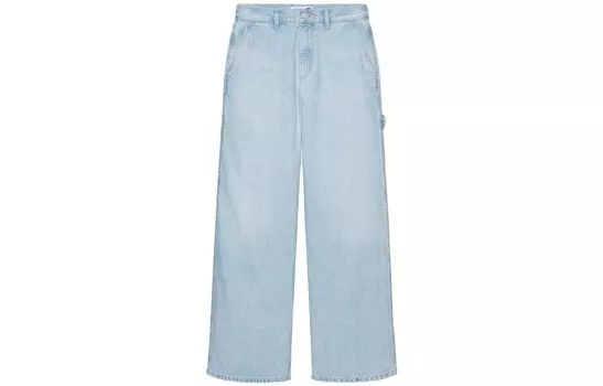 Jw Anderson Jw Anderson Co-Branded Series Повседневные брюки женские Небесно-голубые Uniqlo