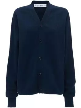 JW Anderson кардиган из букле, синий