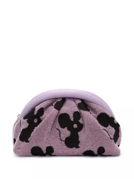 JW Anderson клатч Bumper вязки интарсия, фиолетовый