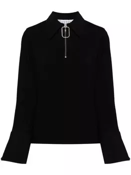 JW Anderson креповая толстовка, черный