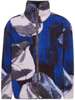 JW Anderson куртка с графичным принтом, синий