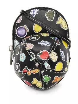 JW Anderson мини-сумка через плечо Cap, черный