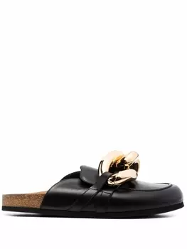 JW Anderson мюли Chain, черный