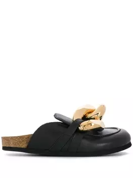 JW Anderson мюли Chain, черный
