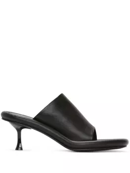 JW Anderson мюли на каблуке-рюмке, черный