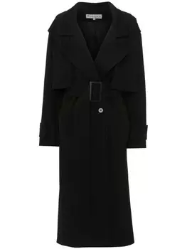 JW Anderson пальто из натуральной шерсти, черный