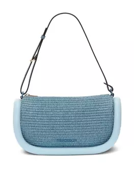 JW Anderson плетеная сумка на плечо Bumper 15, синий