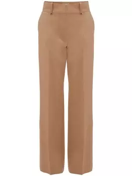 JW Anderson прямые брюки, нейтральный цвет