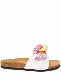 JW Anderson сандалии Chain, белый