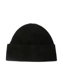 JW Anderson шапка с нашивкой-логотипом, черный