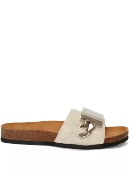 JW Anderson шлепанцы Gourmet, белый