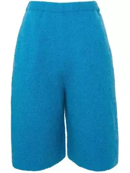JW Anderson шорты-бермуды с логотипом, синий