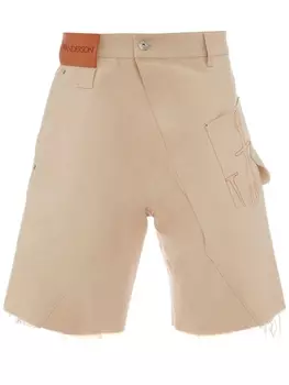 JW Anderson шорты чинос, нейтральный цвет