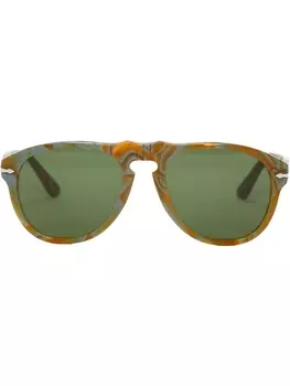 JW Anderson солнцезащитные очки-пилоты из коллаборации с Persol, зеленый
