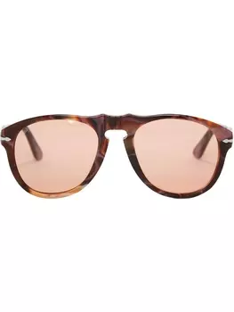 JW Anderson солнцезащитные очки-пилоты с логотипом из коллаборации с Persol, розовый
