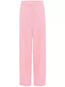JW Anderson спортивные брюки строгого кроя, розовый