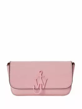 JW Anderson сумка через плечо Chain Anchor, розовый