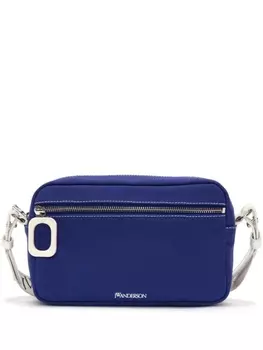 JW Anderson сумка на плечо с логотипом, синий