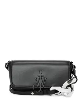 JW Anderson сумка на плечо с логотипом, черный