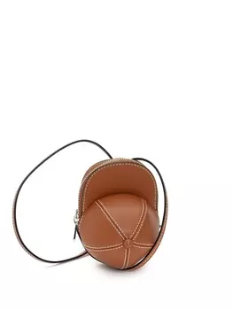 JW Anderson сумка Nano Cap, коричневый