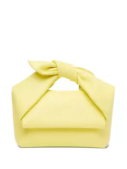 JW Anderson сумка-тоут Bow Twister среднего размера, желтый